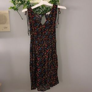 Floral mini casual dress